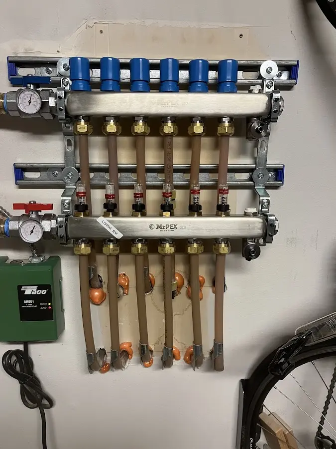 Plumber performing Leak Detection at a residential property in Beverly