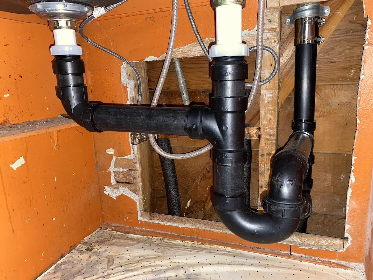 Professional Repiping Services equipment and tools on the job in Beverly